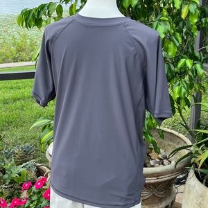Men’s Cabana Life Gray UV 50+ Short Sleeve Rash Guard